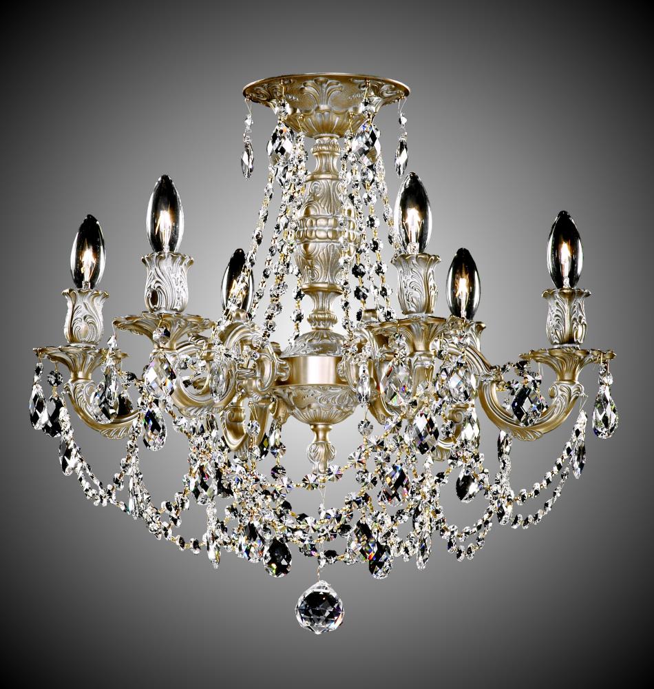 Six Light Flush Mount